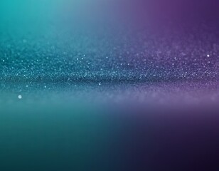 Abstract close-up of a glittery surface with shades of purple and teal, evoking a dreamy and magical atmosphere.