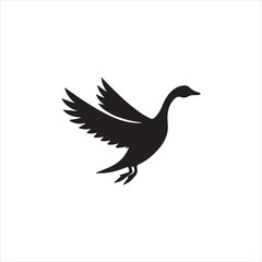 bird pigeon silhouette vector