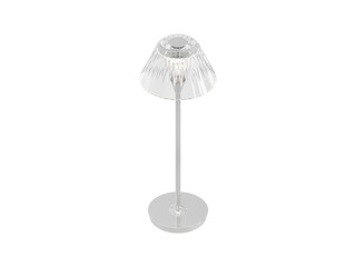 Blaze Rechargeable Table Lamp - Elegant Lighting Fixture Against white Background	
