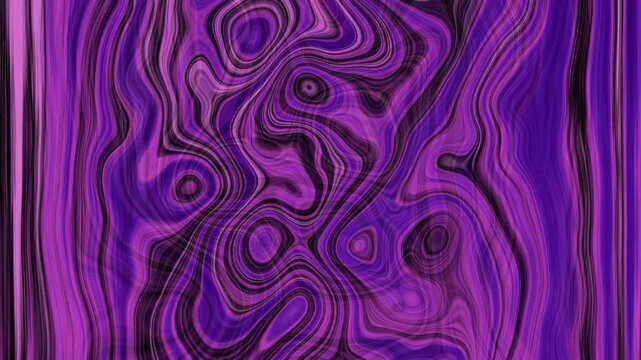 abstract liquid marble purple background loop animation