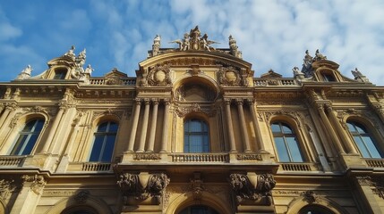 Majestic Opera House and Commerce Hub in Lille, France: A Stunning Architectural Blend of Culture and Trade