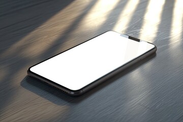 Sharp Image of Perspective View of Smartphone
