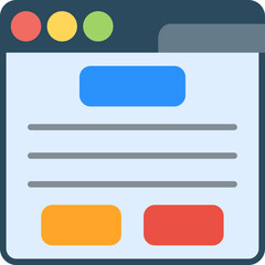 Obraz premium Page Icon