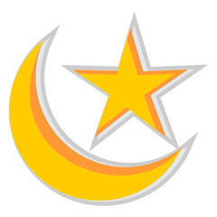 moon, star, crescent, background, illustration, design, vector, ramadan, sky, light, abstract, graphic, decoration, night, islamic, islam, dark, celebration, mubarak, religion, arabic, nature, card, m