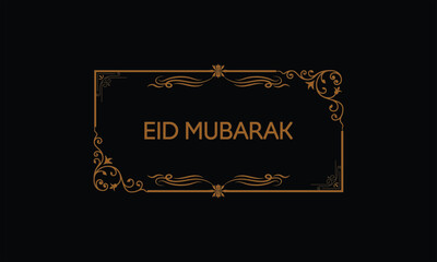 Eid al-Fitr, Islamic calendar background greeting card . Eid mubarak islamic background. Eid mubarak greeting background template free Vector.