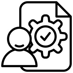 Ethical Outline Icon