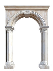 columns of the ancient building