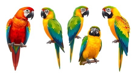 Obraz premium Parrot illustration