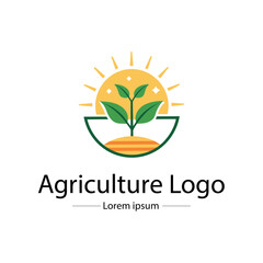 Fototapeta premium Agriculture logo