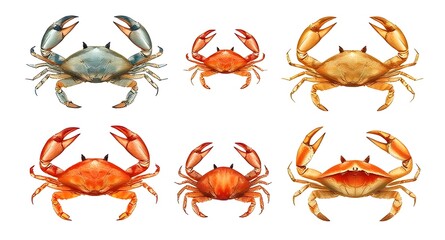Crab illustration