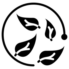 Eco Friendly Glyph Icon