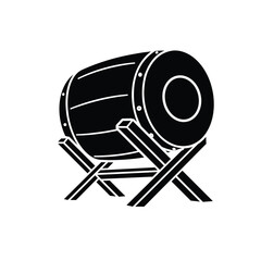 ramadhan icon. ramadhan eid prayer drum vector. islamic and elegant impression. for greeting design and template. Solid design style