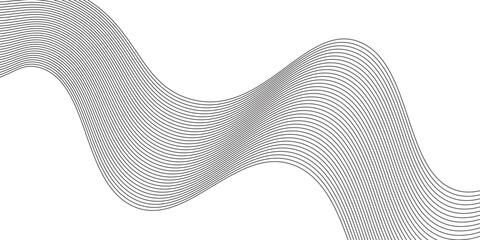 white abstract background. abstract background with lines. black geometric shapes. dynamic shape composition with very fine lines.