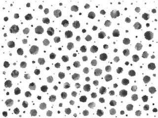 ランダムに並べた不規則な水玉模様　氷・泡・雨粒