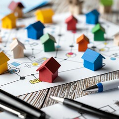 risk management framework presented at a seminar symbolizes structured problem-solving strategies.