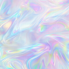 Obraz premium An iridescent background with pastel rainbow colors