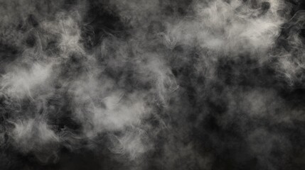 Fototapeta premium Ethereal Dark Smoke Wisps Background for Mysterious and Atmospheric Designs