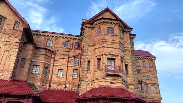Jammu, Kashmir, India 23 July 2022. The Amar Mahal Palace Museum is a palace at Jammu city in the Indian state of Jammu and Kashmir India.