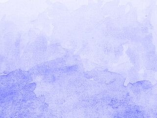 Purple watercolor background. Abstract watercolor purple and violet gradient background with copy...