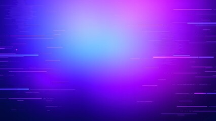 Abstract gradient background featuring vivid purple and blue hues with horizontal light streaks creating a futuristic and dynamic visual effect.