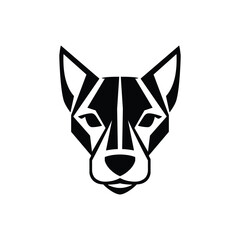 Dog Logo Design, Minimal Dog Logo, Pet Logo