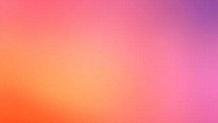 Vibrant gradient background with a blend of orange, pink, and purple hues creating a smooth and colorful abstract texture.