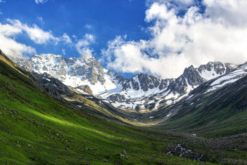 Footage of Kackar Mountains in Rize province of Turkey.