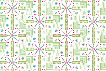 Intricate patterns and designs featuring geometric shapes for creative projects