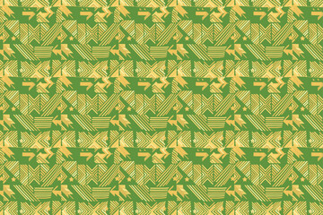 Collage with arrows, lines, shapes, stars, and other graphic elements for creative designs
