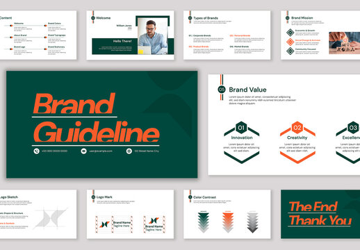 Brand Guideline Presentation Template