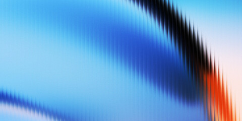 blue fractal glass gradient colorful wave blurred background, noise textured abstract transparent glass trendy wallpaper, for web, banner, fashion, technology