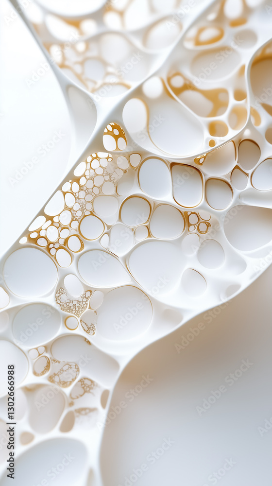 Aufkleber delicate undulations and unique structures create a mesmerizing display of organic patterns, evoking