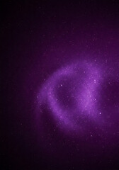 Fototapeta premium デジタルパープル、光の粒子が描く曲線