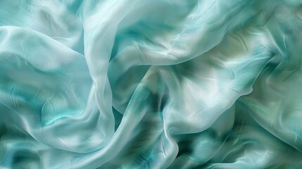 Obraz premium A close-up of soft, blue fabric with a subtle pattern.