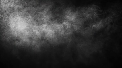 Fototapeta premium Dark Smoky Background Creating a Mysterious Atmosphere