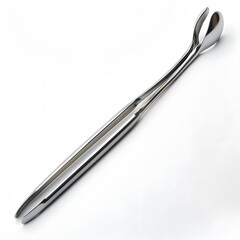 Fototapeta premium Stainless Steel Kitchen Tongs for Cooking and Serving Food Items