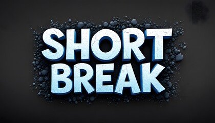 short break twitch stream gaming overlay