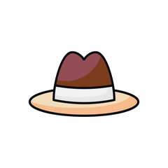 Sun Hat vector icon
