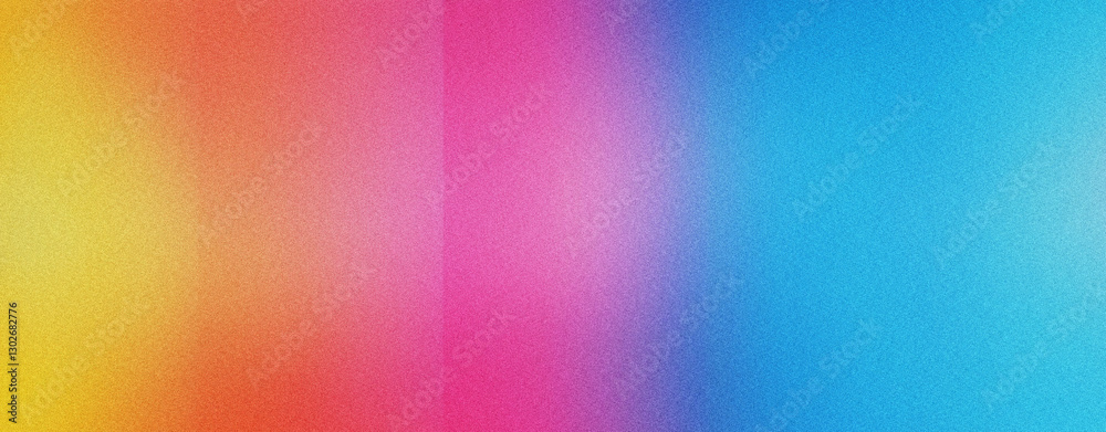 Aufkleber vibrant gradient background with blurred color transitions in yellow, pink, and blue hues with a gra