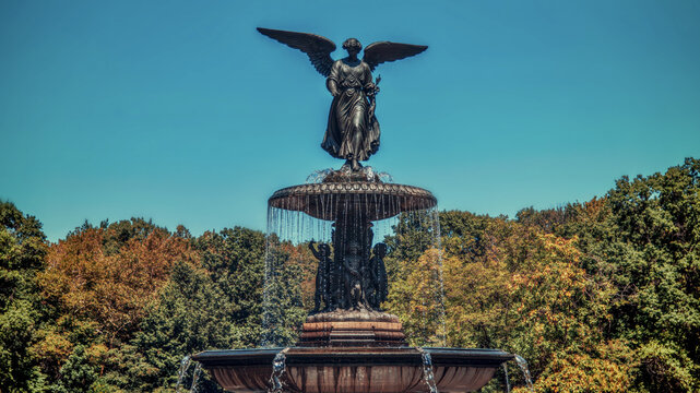 fountain in the park