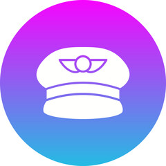 Pilot hat Icon