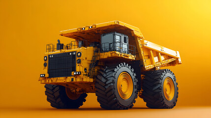 Transport dump truck