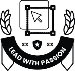 Illustration in the concept of business idea in line style