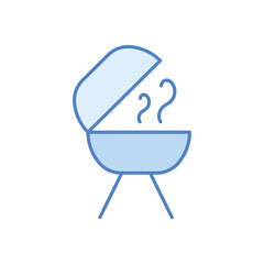 Barbecue Grill vector icon