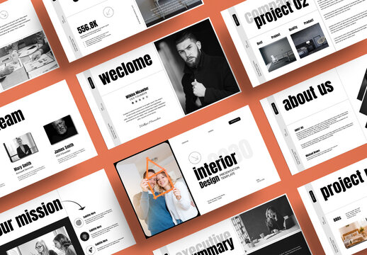 Interior Design Presentation Template