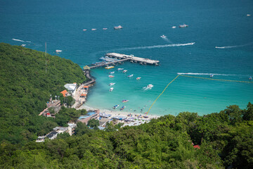 Obraz premium THAILAND PATTAYA KO LAN ISLAND TAWAEN BEACH