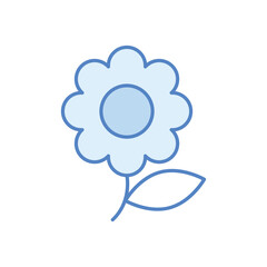 Tropical Flower vector icon