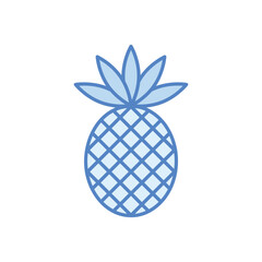 Pineapple vector icon