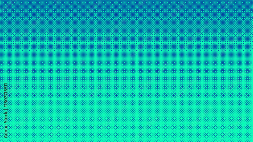 Aufkleber Pixelated bitmap gradient texture. Retro pixel art, green dither pattern, 8 bit background. Seamless background in pixel art pattern. Vector illustration