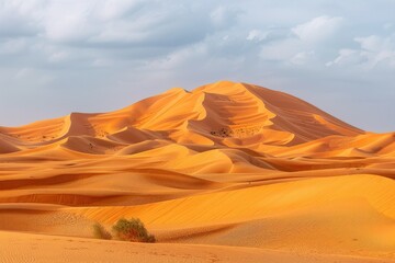 Clear Pixel Picture of Sand Dunes in Empty Quarter Desert Rub Al Khali